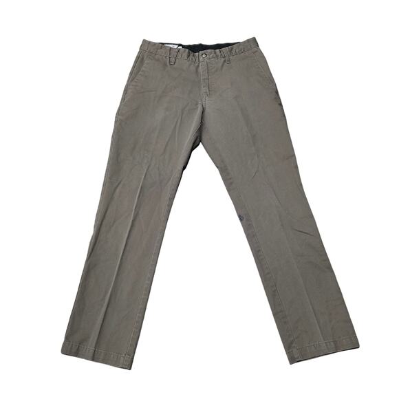 Volcom Brown Modern Stretch Straight Leg Pants Men's Jeans Size 28 - Picture 1 of 7